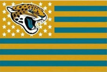 JACKSONVILLE JAGUARS FLAG 3×5 FT