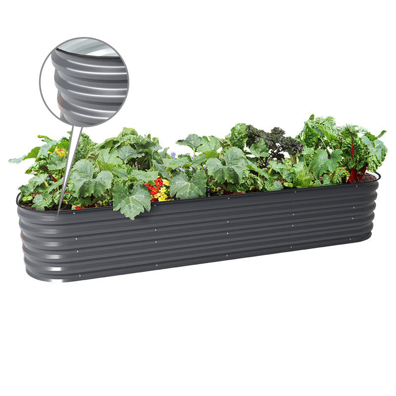 🌷2025D Spring Clearance Sale 🔥A8x2 Metal Raised Garden Beds (9 in 1)【Upgrade 2.0】
