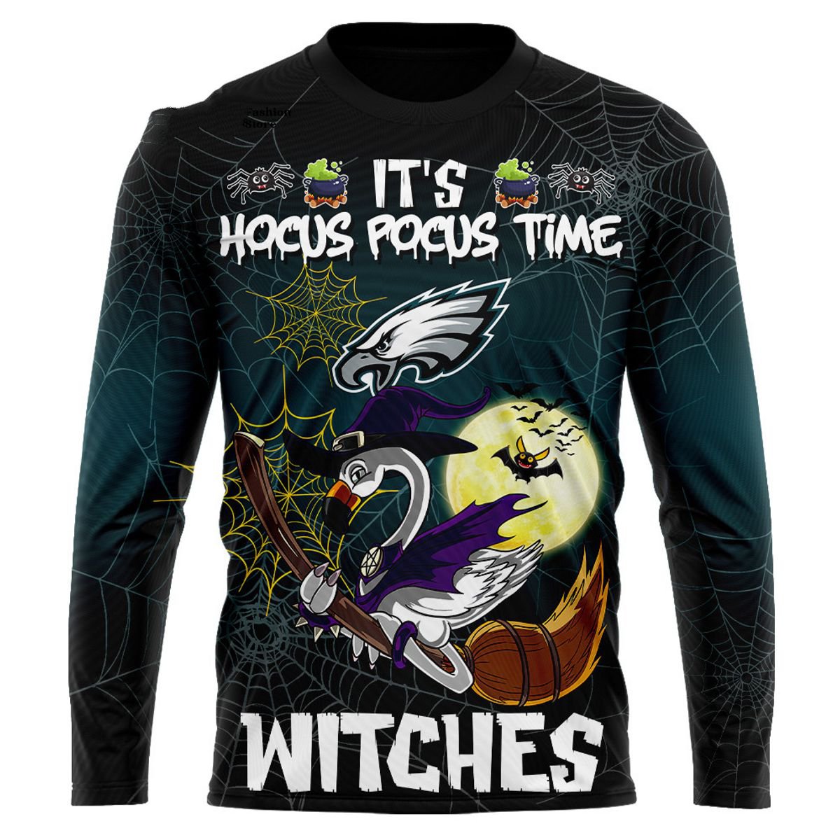 PHILADELPHIA EAGLES 3D HOODIE HALLOWEEN002