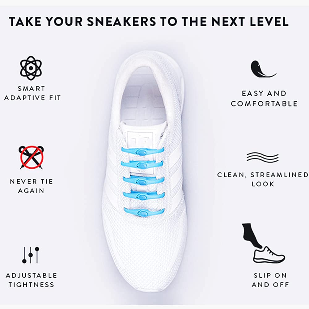 🔥Last Day Promotion 50% OFF-Lazy Elastic Shoelaces-BUY 2 GET 1 FREE NOW