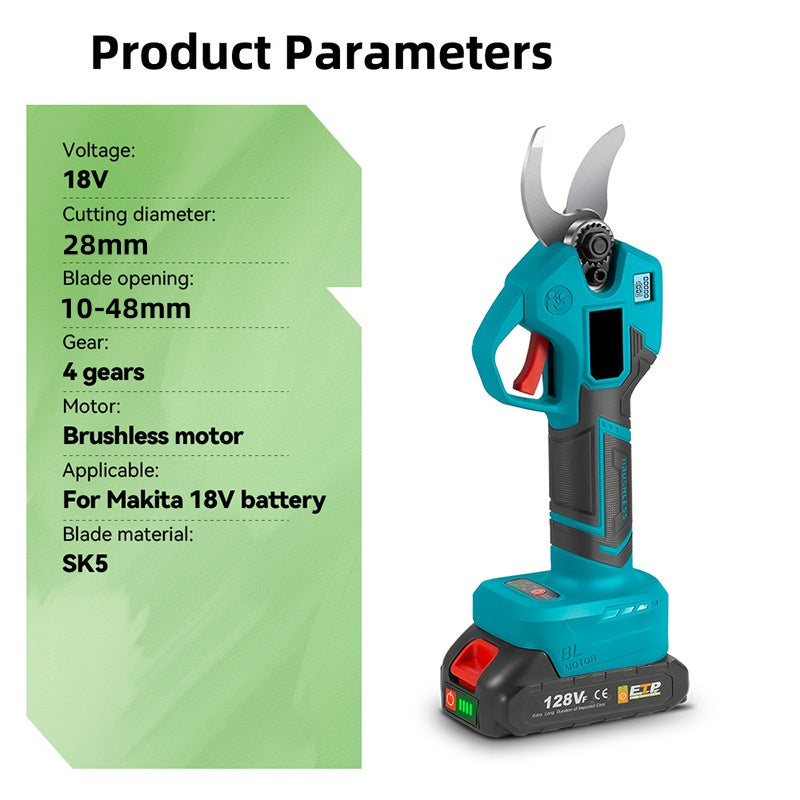 28mm 4-Speed Electric Pruning Shears