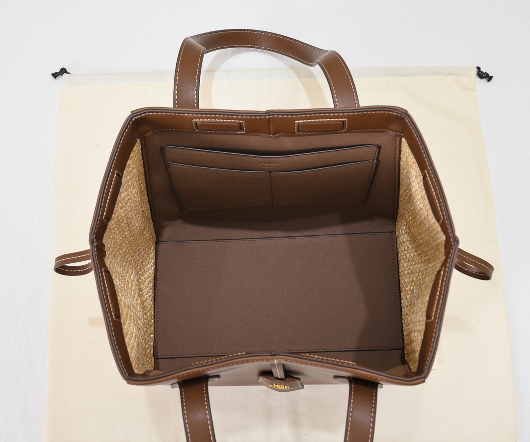 FENDI Origami Classic Monogram Folding Bag 6654