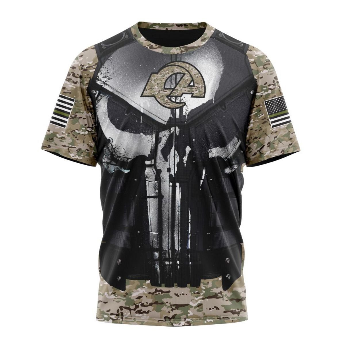 LOS ANGELES RAMS 3D HOODIE SPECIAL VETERAN KITS