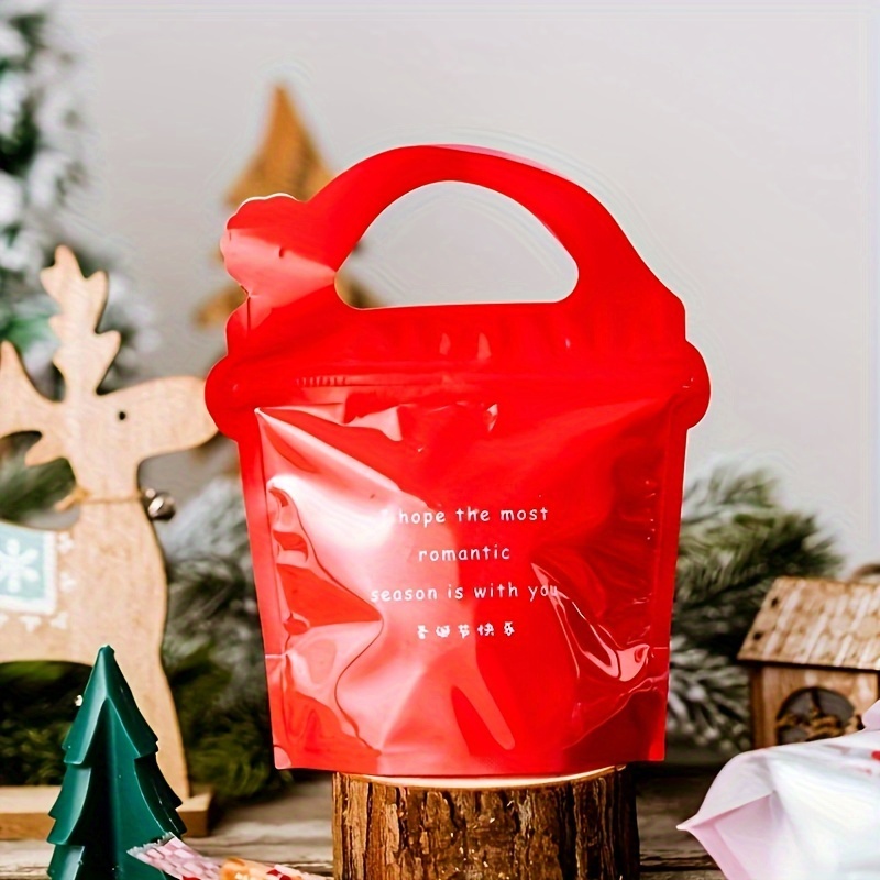 🎄Early Christmas Sale 49% OFF🎄Christmas Refillable Eco-Friendly Gift Bags (10-Pack) - Water-Resistant, Resealable