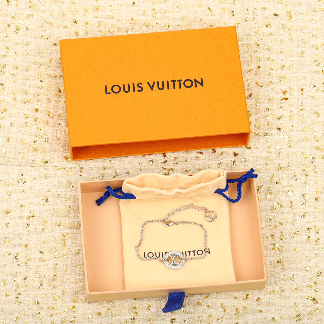 Louis Vuitton Alphabet Diamond Bracelet