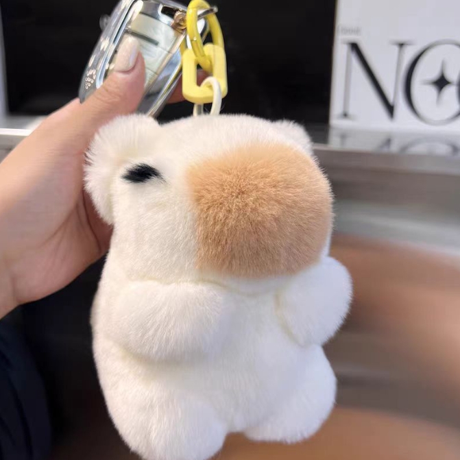 Hot Sale-🔥Handmade Kababra Pom Pom Keychain