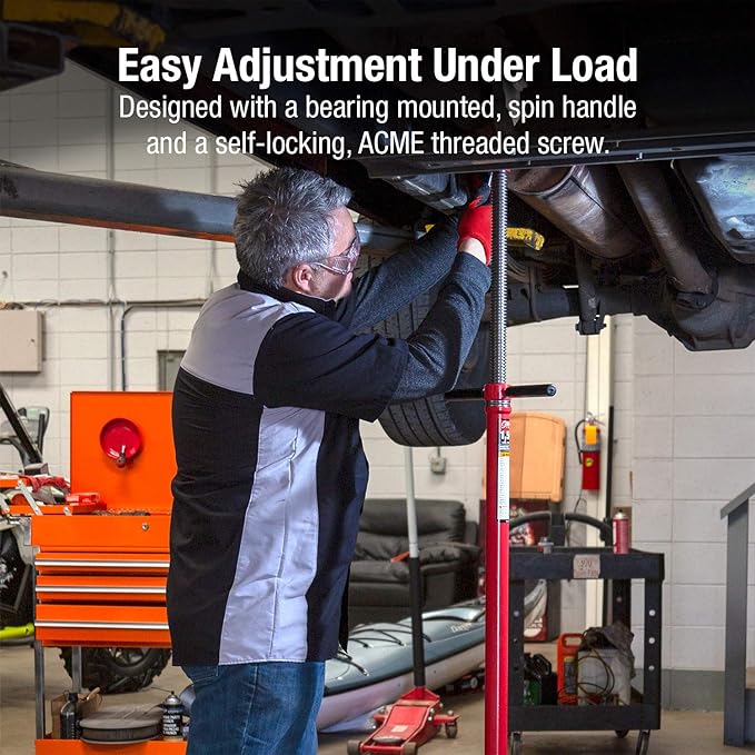 Pole Jack Underhoist Support Stand Stabilizing Car Lift