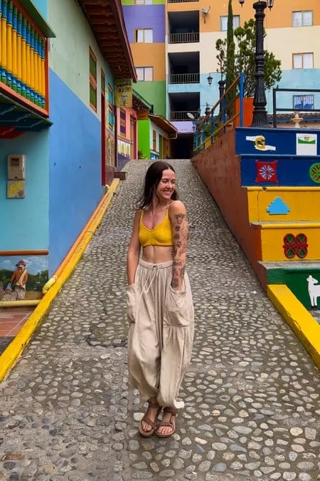 💥Last Day Promotion-[SAVE 50% OFF]--New Quinn Elastic Waist Wide Leg Pants--BUY 2 GET 10% OFF & FREE SHIPPING