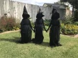 🔥HOT SALE 👻Happy Halloween👻Lighted Halloween Witch Decoration Set
