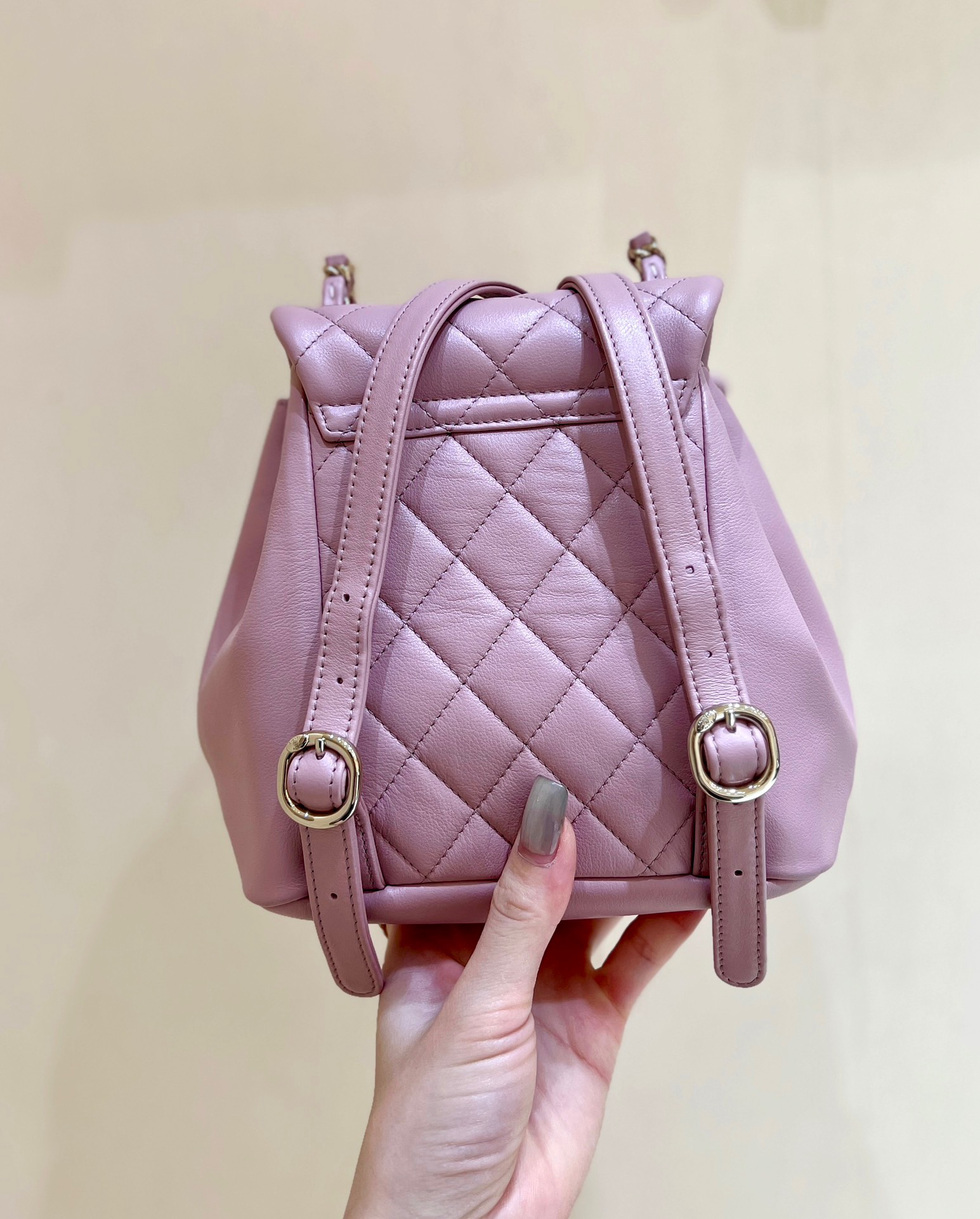 Chanel 24S duma small backpack AS2908