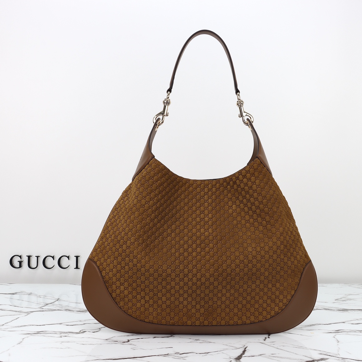 Gucci B large shoulder bag ‎815924 AAEE7 2118