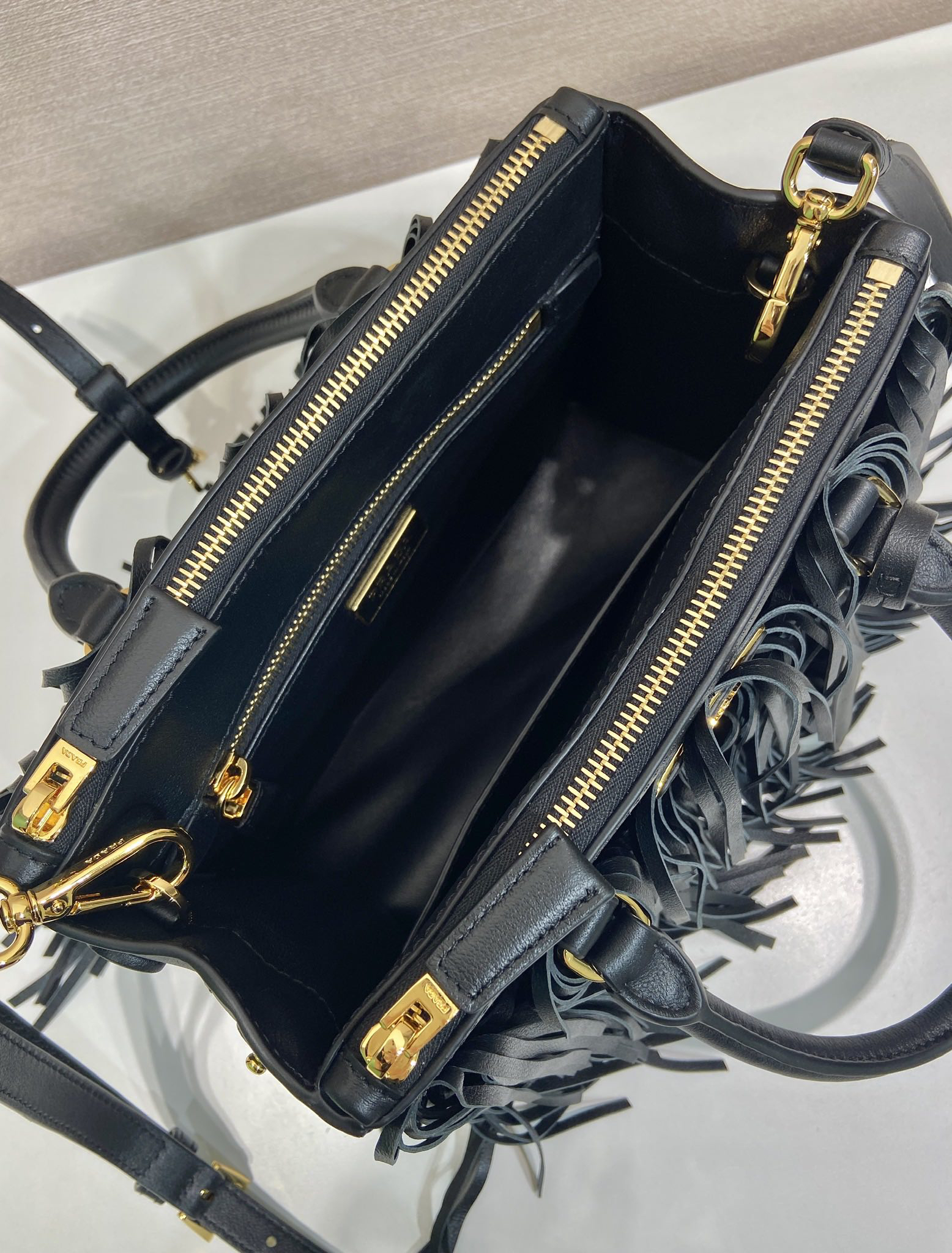 Prada Galleria Tassel Handbag 1BA896