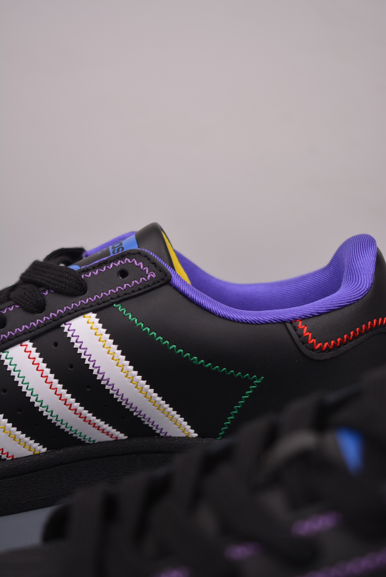 KSENIASCHNAIDER x Adidas Originals Superstar  Black Blue Green GE8988