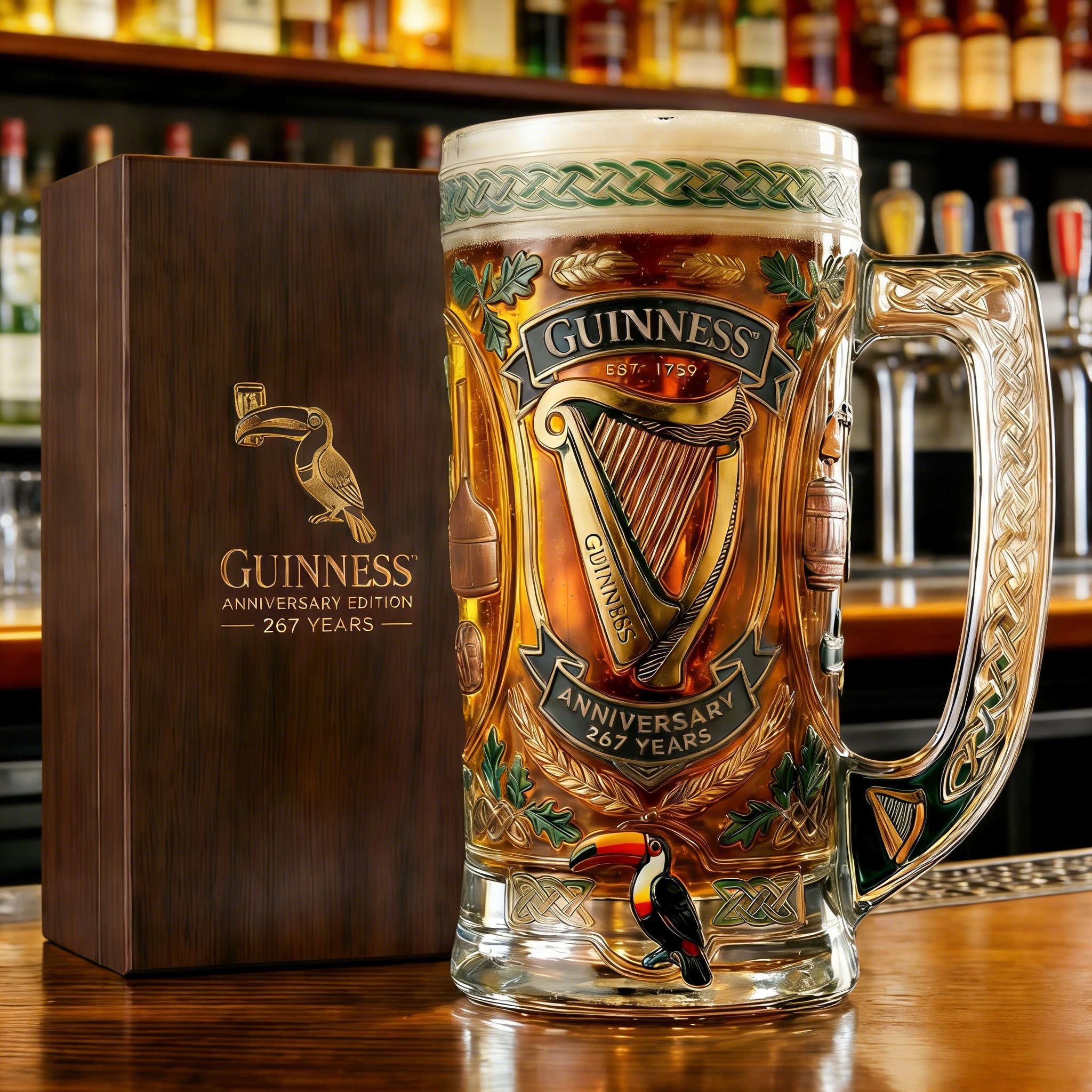 Guinness 267th Anniversary Beer Mug