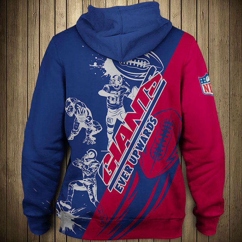 NEW YORK GIANTS 3D HOODIE NNYG002