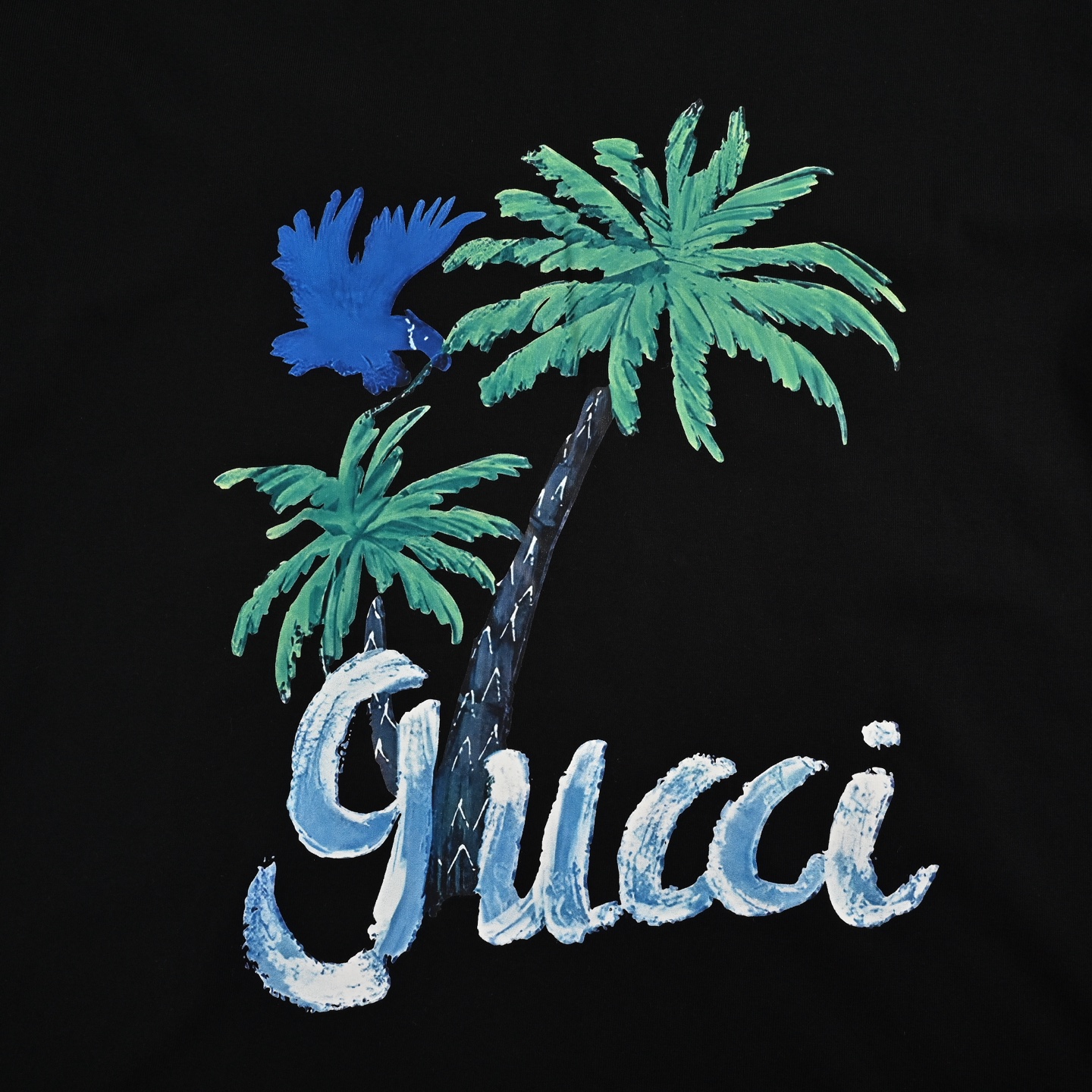 Gucci Coconut Tree Print Short Sleeve