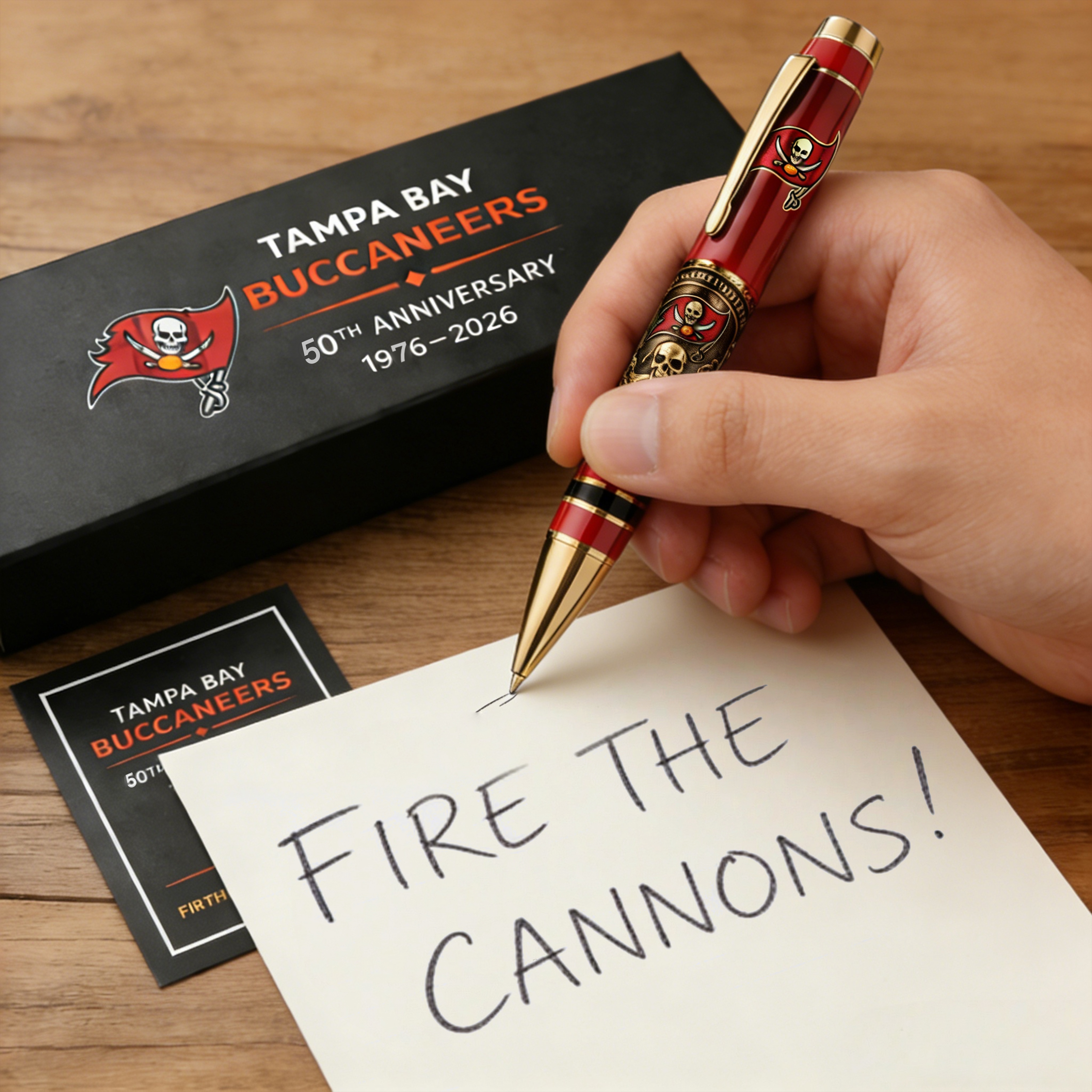🖊️ Tampa Bay Buccaneers 50th Anniversary Limited Edition Pen