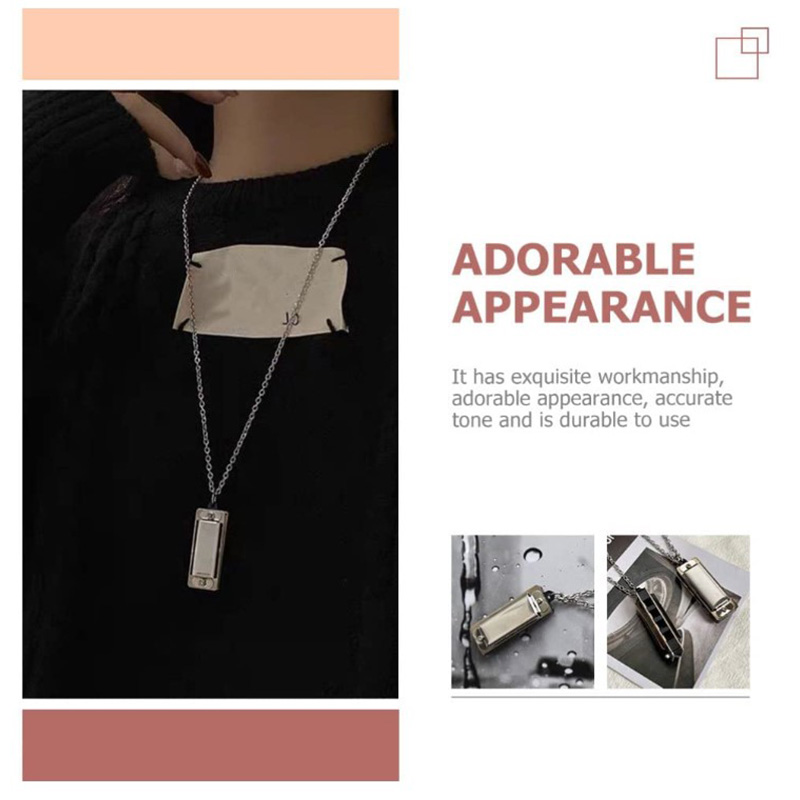 🔥Mother's Day Sale 50%- Harmonica Necklace-BUY 1 GET 1 FREE🔥