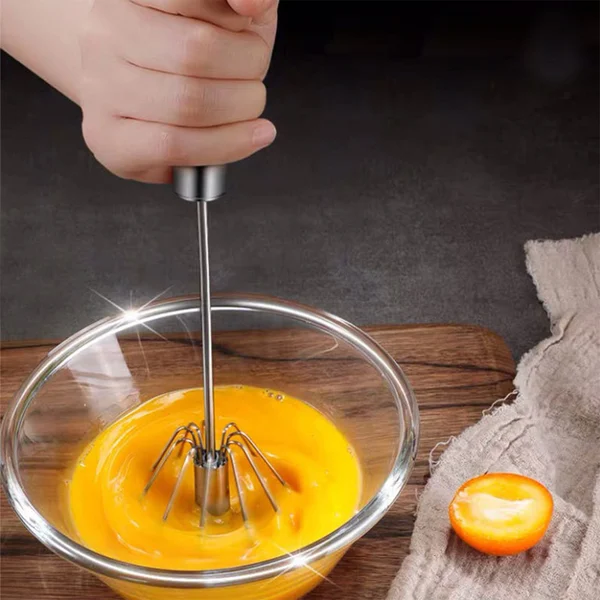 Food Grade Stainless Steel Egg Beater🔥（Special sale last day）