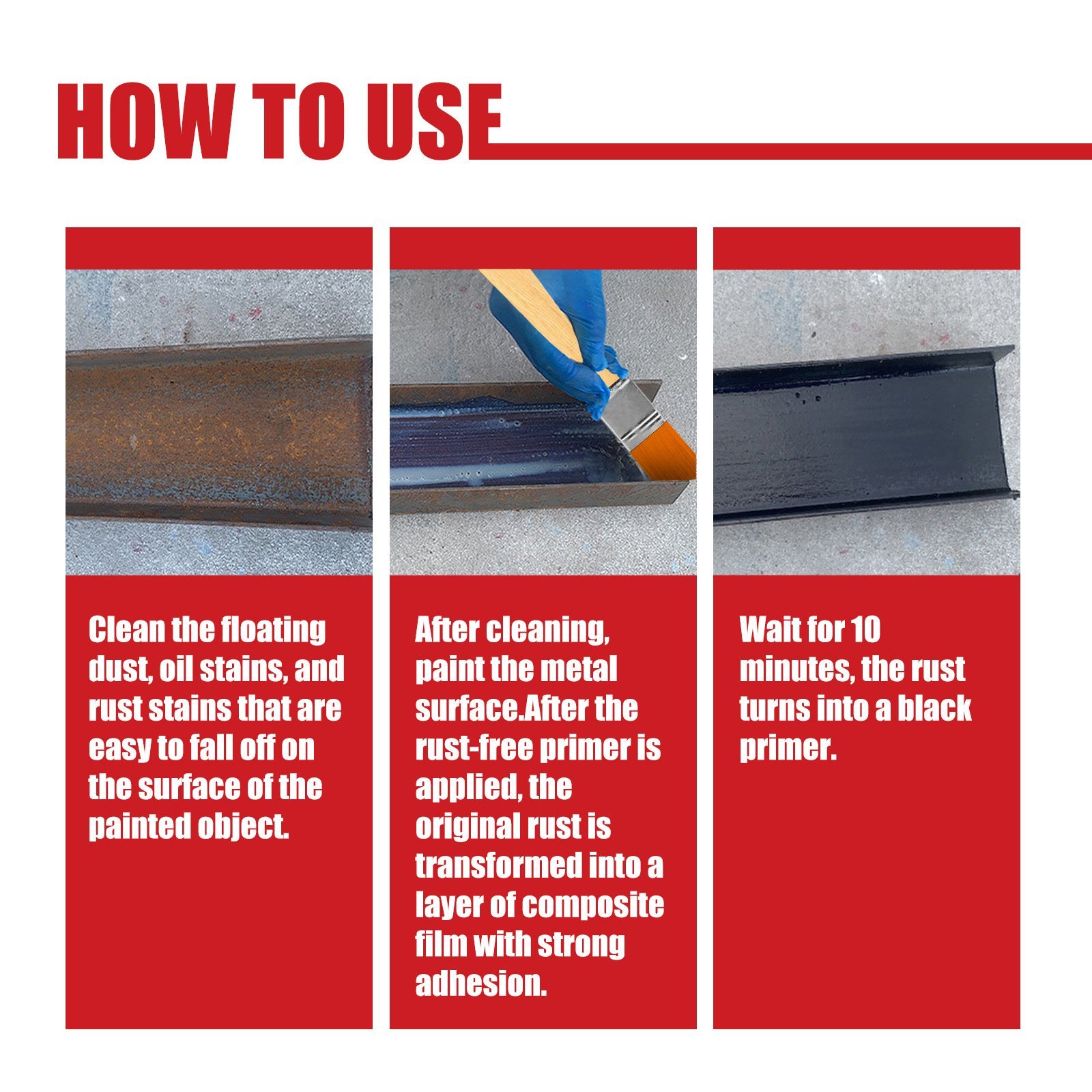 (🍀SPRING HOT SALE - 48% OFF🍀) Water-based Metal Rust Remover n