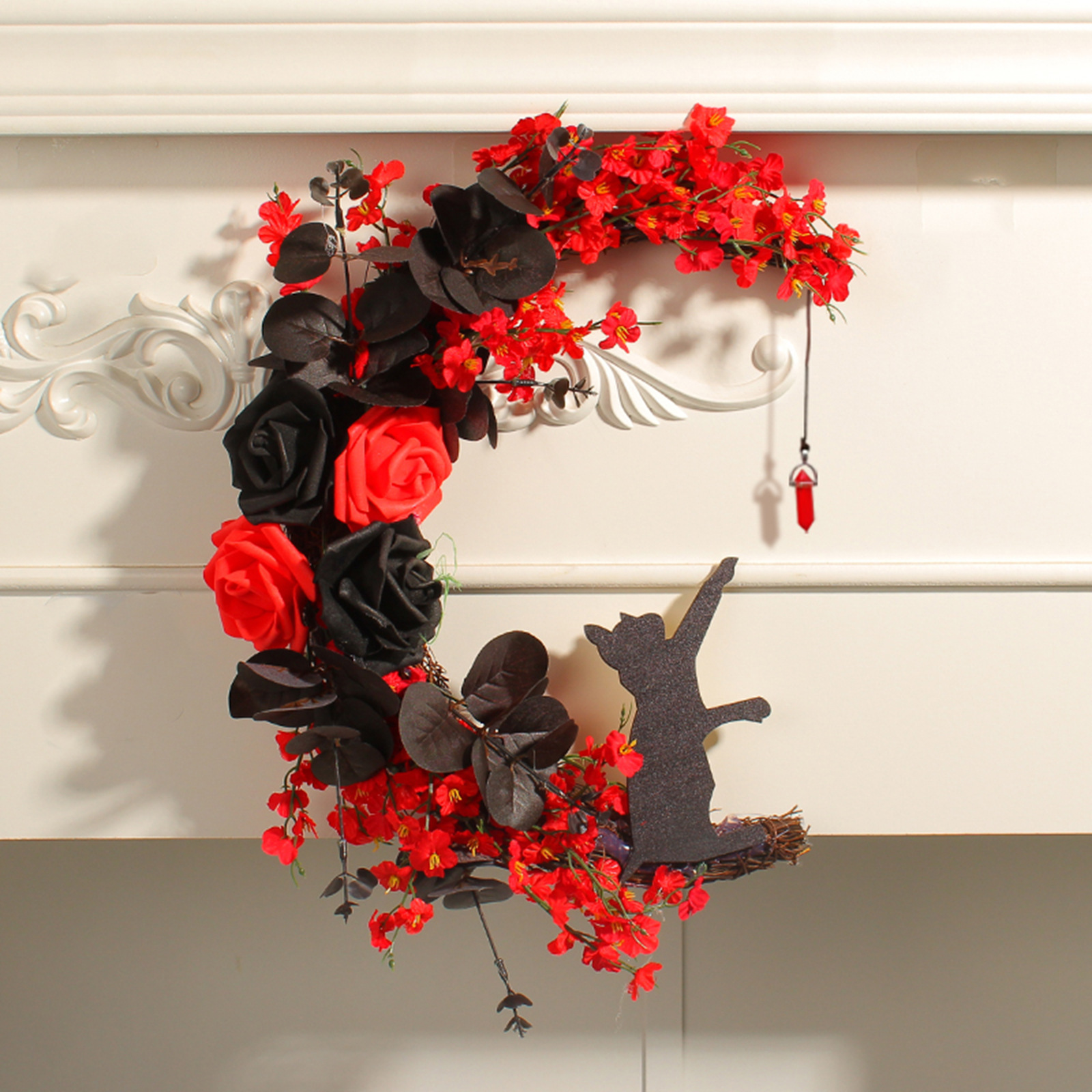 (🔥Last Day Promotion-SAVE 50% OFF)Art Halloween Lunar Decor Kitty Lovers Gift-🔥BUY 2 GET 10% OFF & FREE SHIPPING