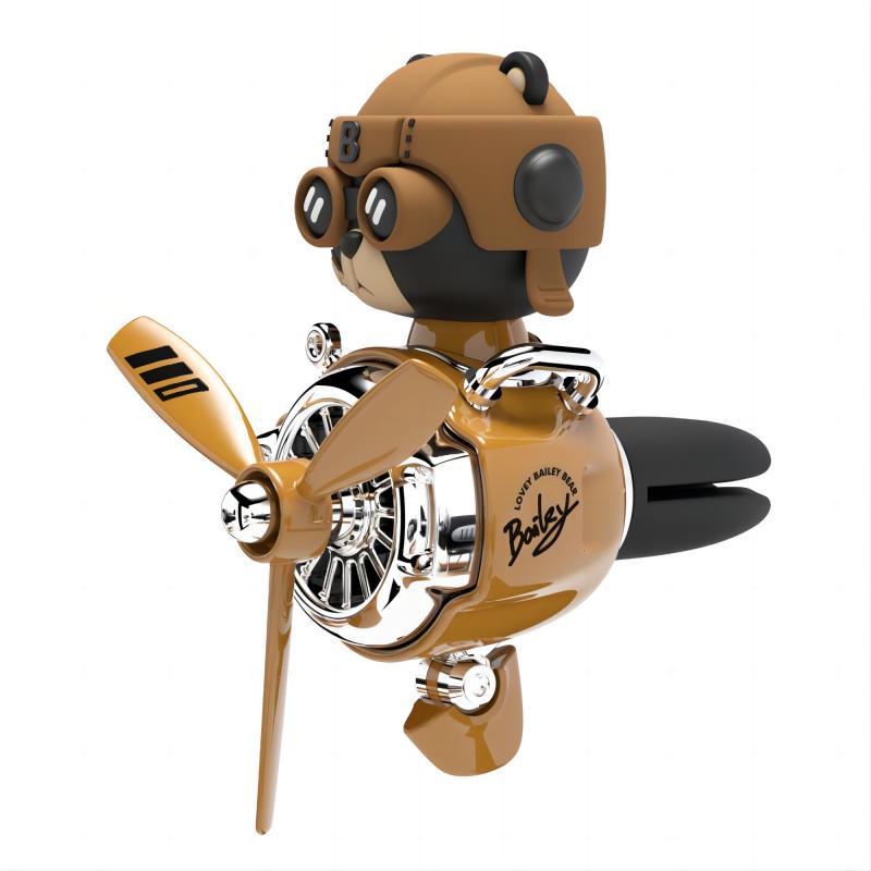 🚗🚗Bobblehead fighter car aromatherapy car decoration