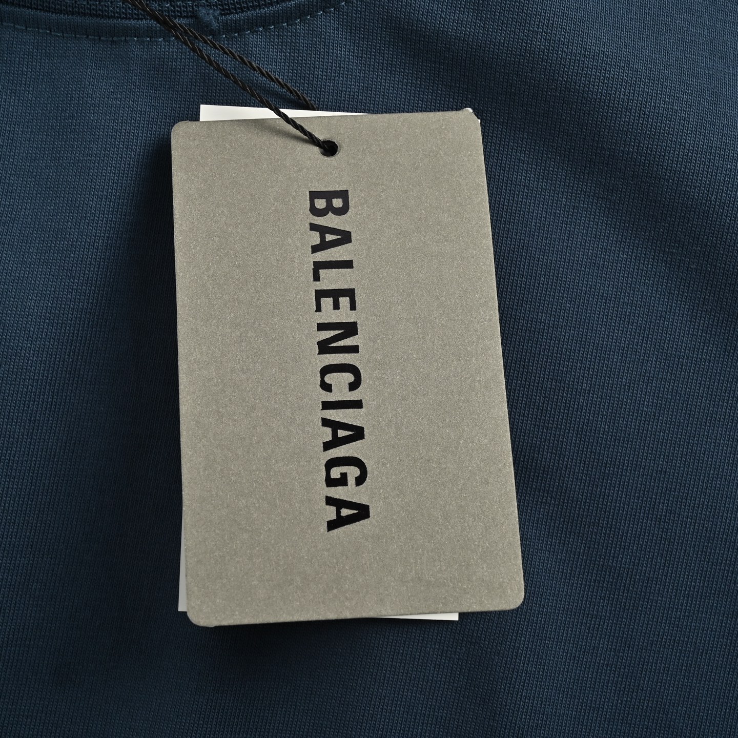 Balenciaga 25ss wheat ear double B embroidered washed short sleevesV