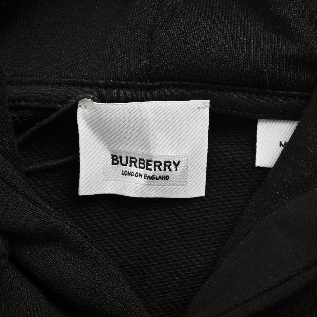 Burberry 24Fw Warhorse Knight Patch Suit Hooded Sweatshirt