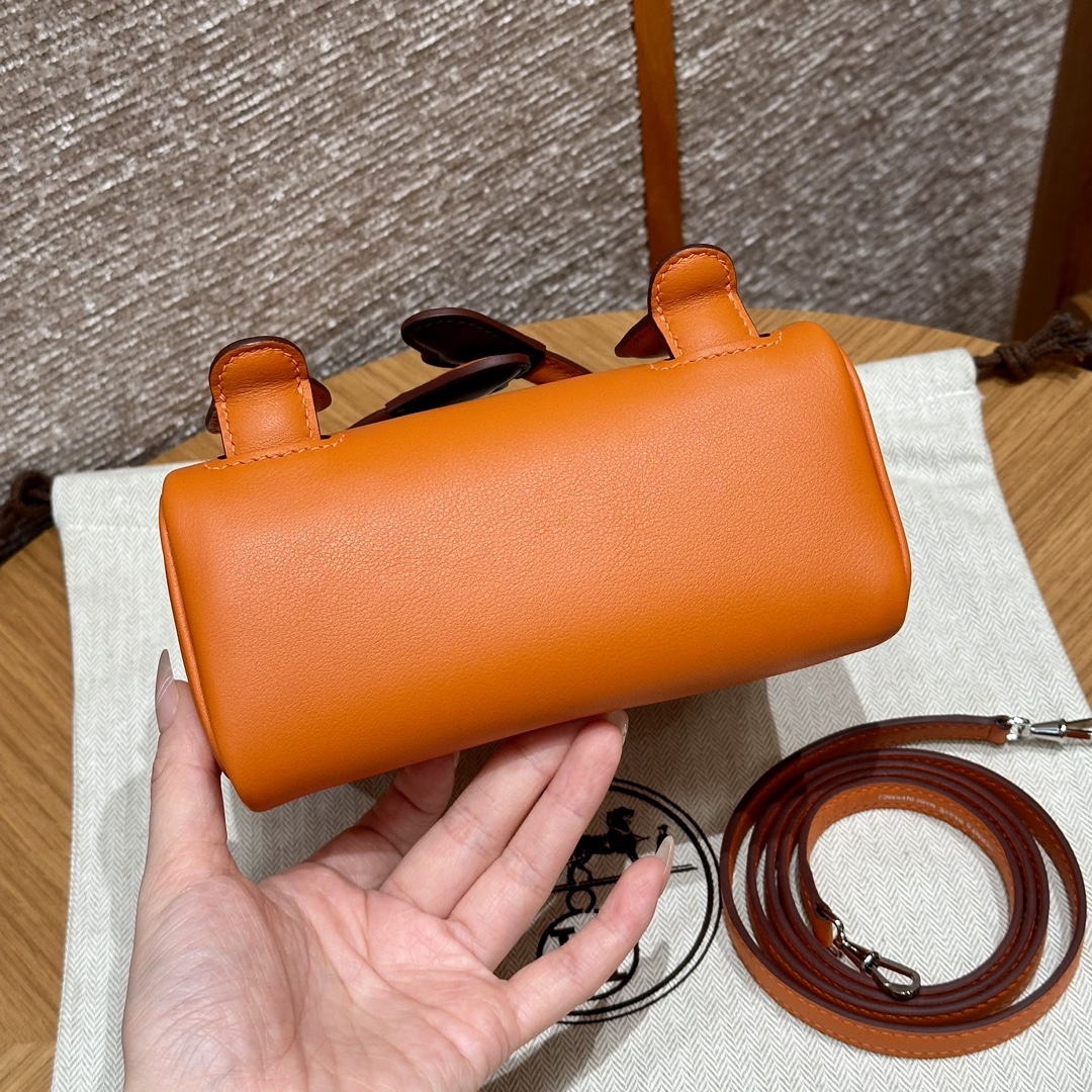Hermes Kelly doll 93Orange (handmade to order)