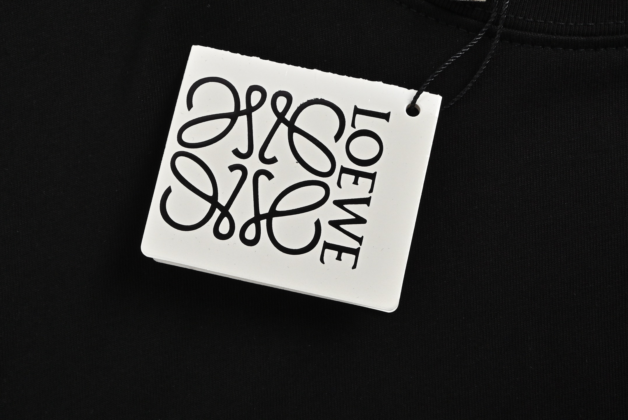 Loewe 24ss short-sleeved shirt with embossed logo on pocket