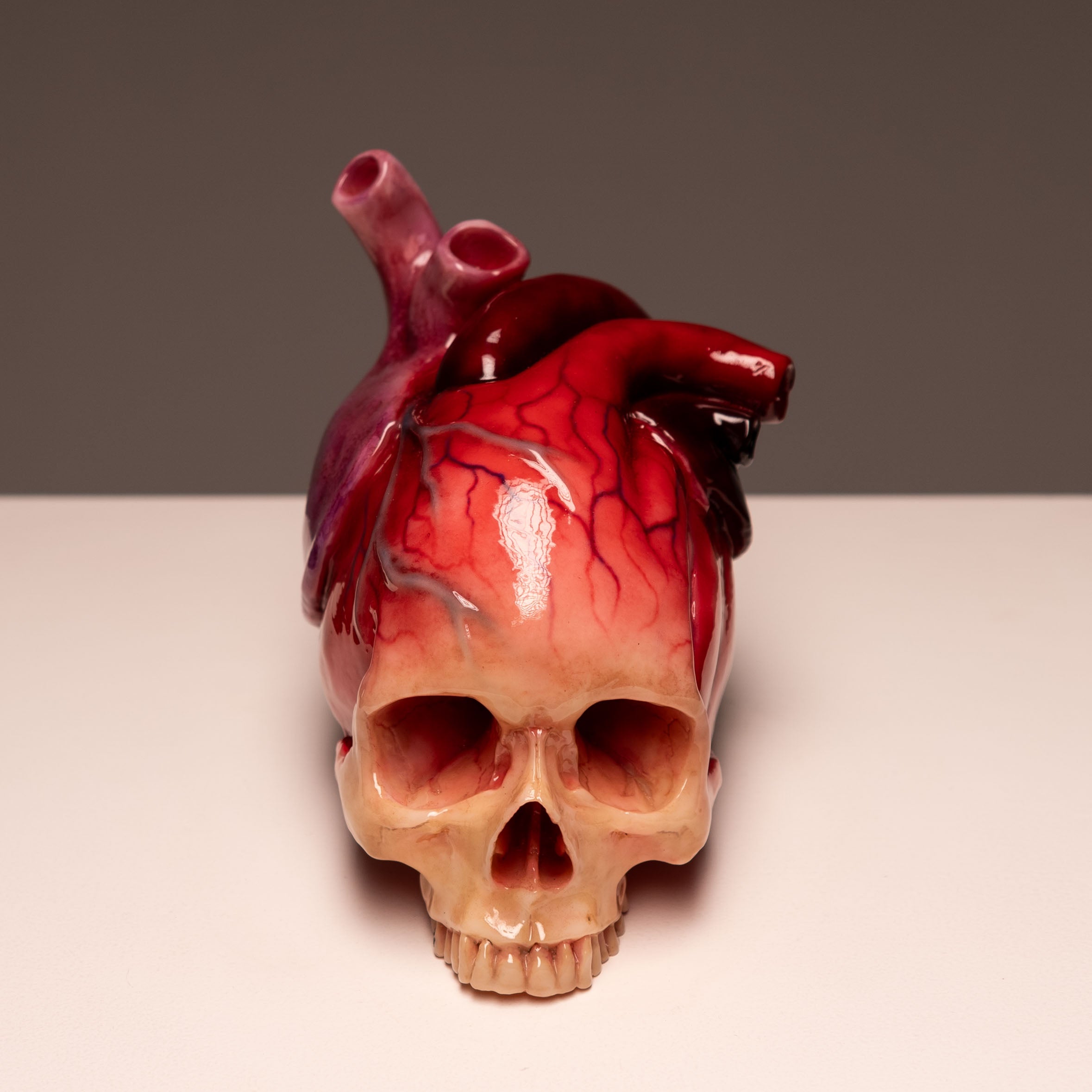 💀The Tell-Tale Heart Skull❤️