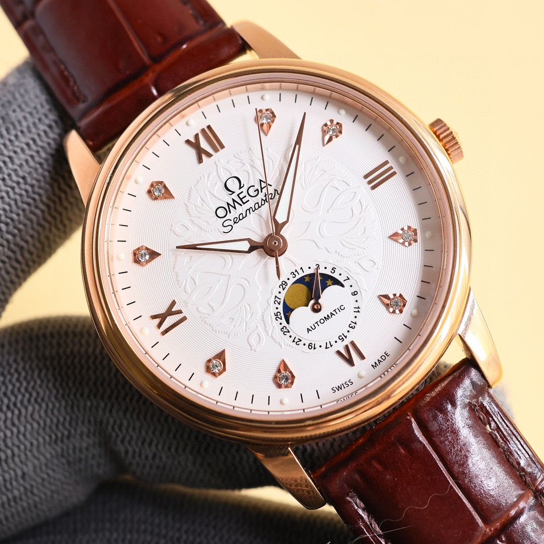 Omega De Ville Moon Phase Series Watch