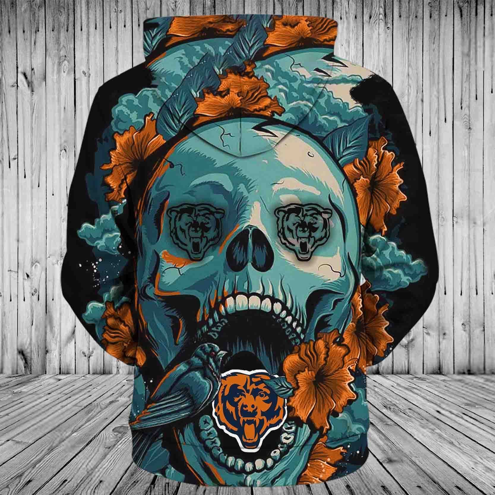 BEARS HOODIE 3D FLOWER116