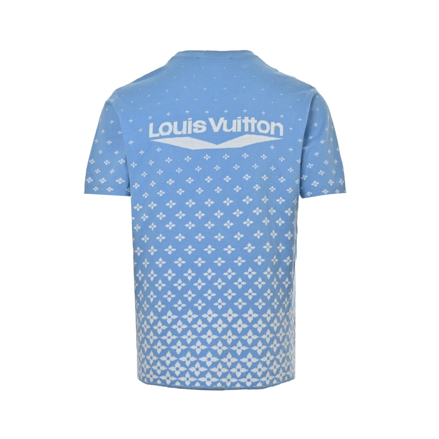 Louis Vuitton 25ss Ski Collection Gradient Monochrome Knit Short Sleeve