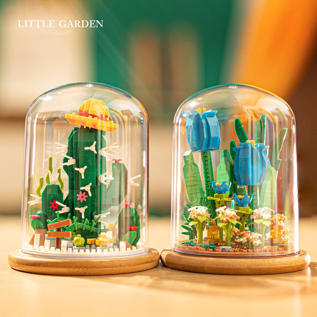 Flowers Bouquet Building Blocks Set