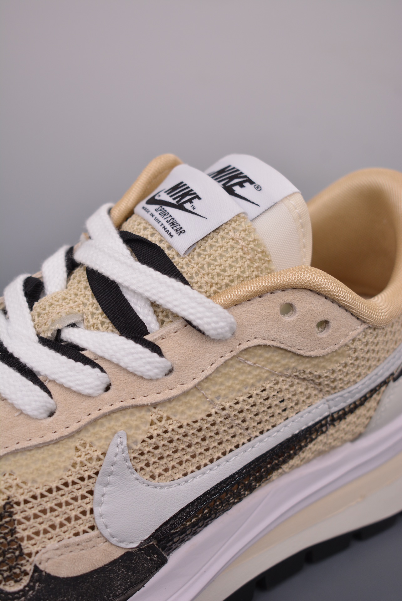 Sacai x Nike VaporWaffle 3.0 Khaki Black CV1363-108