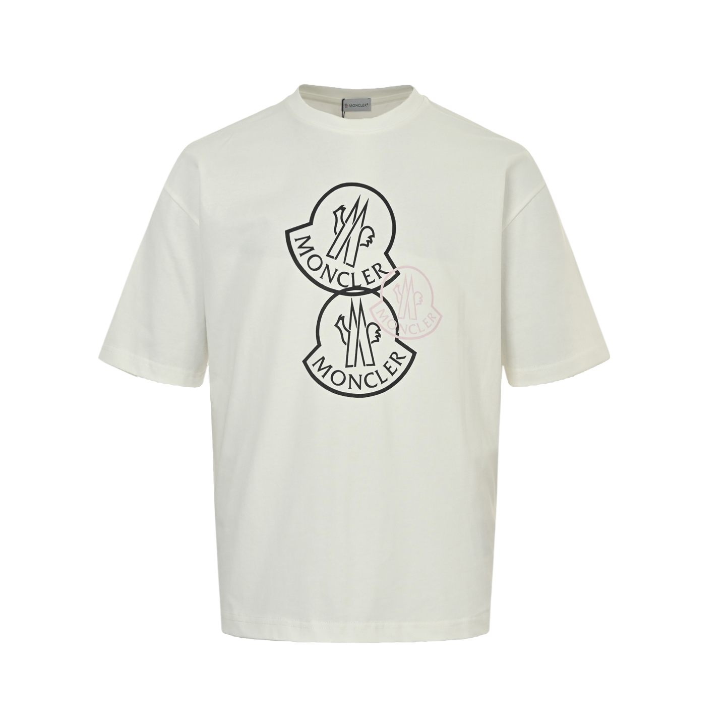 Moncler 25ss three logo print short sleeves