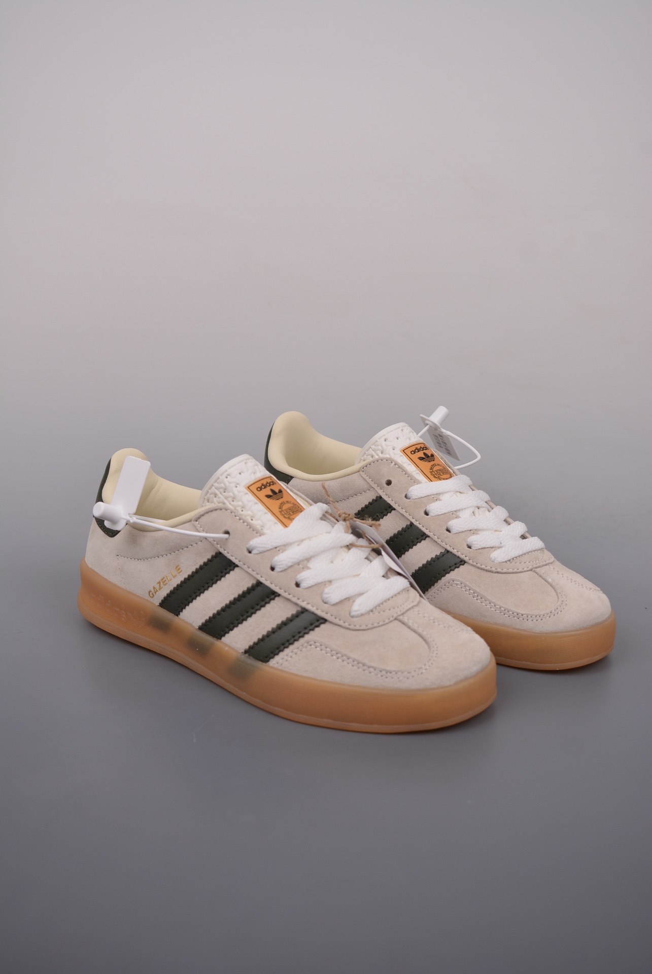 Adidas Gazelle Indoor Trainers Suede Brown Black IH7502