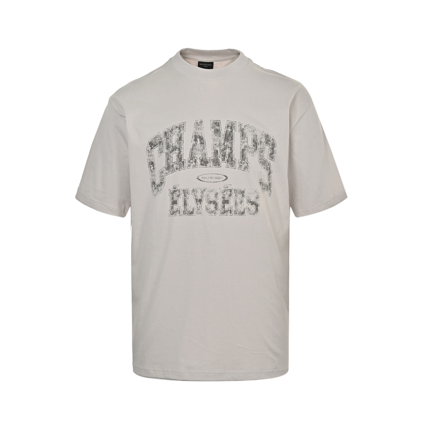 Balenciaga Blurred English Letters Printed Short Sleeves