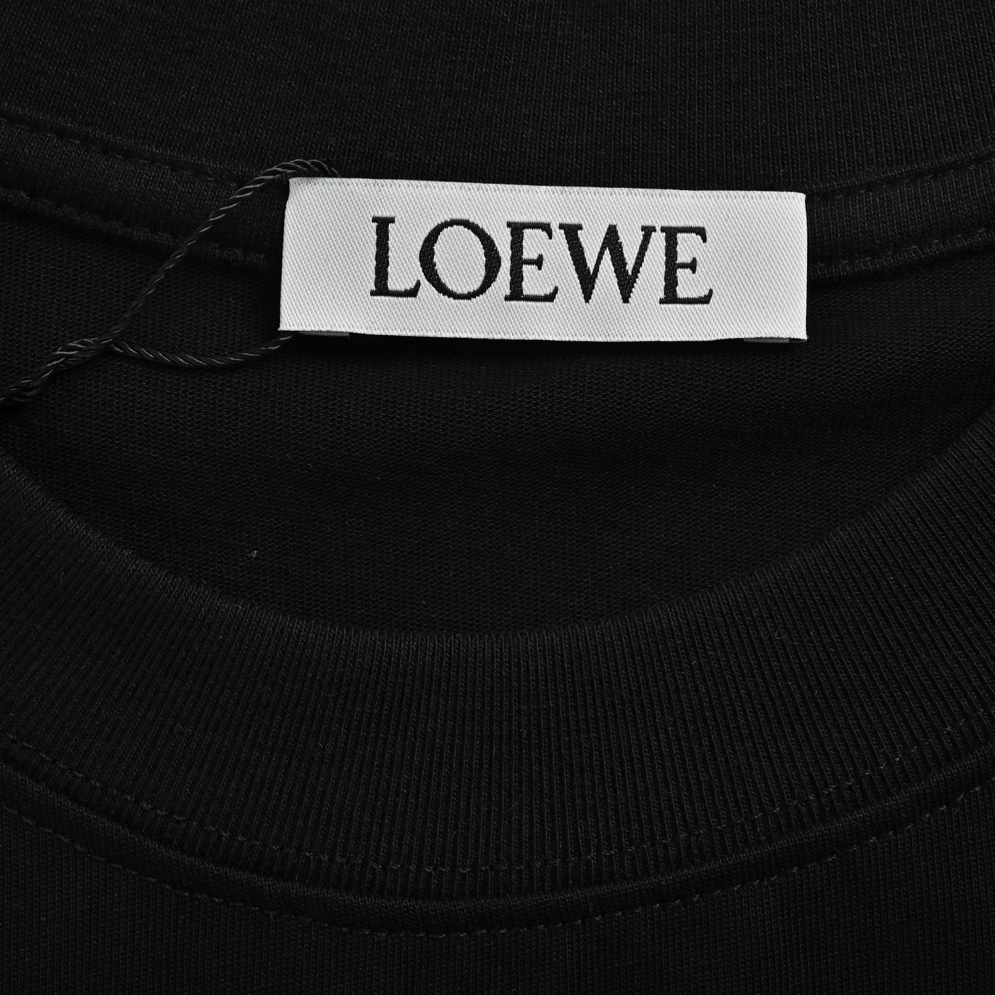 Loewe 25ss colorful tassel embroidered short sleeves