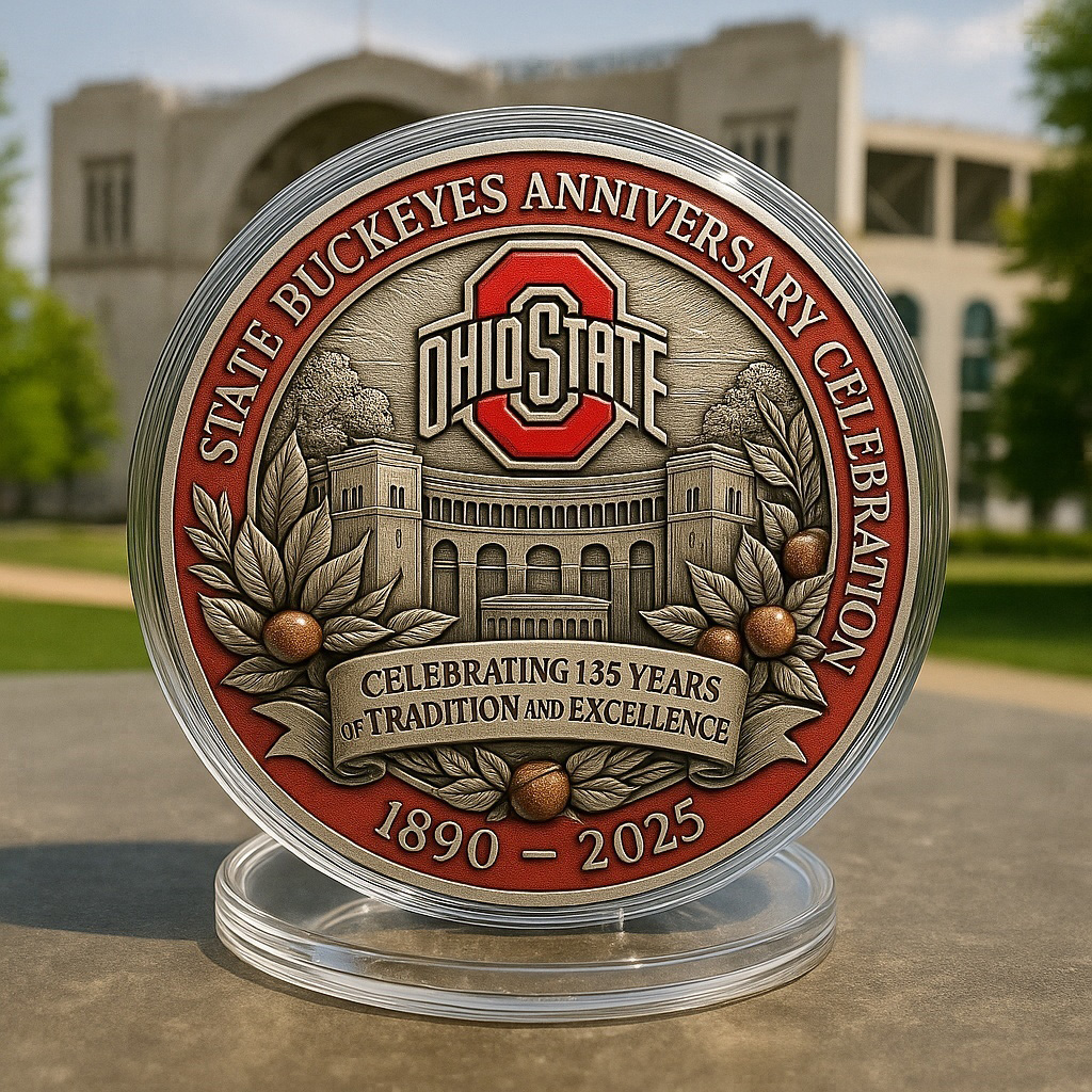Ohio State Buckeyes 135th Anniversary Commemoration Coin