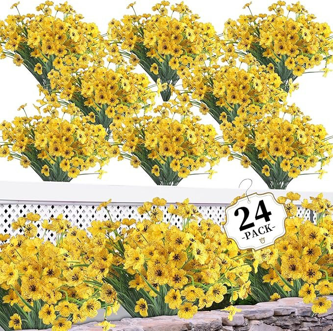 ⚡Flash Sale⚡Artificial Fall Flowers Outdoor Indoor Decoration