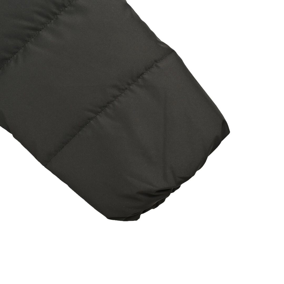 Moncler BROSSE short hooded V-stitched design waist belt down jacket