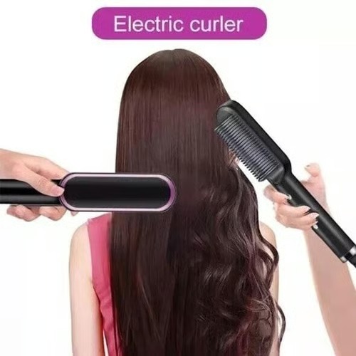 (🔥HOT Sale 49% OFF) Hair Curler And Straightener Brush-Buy 2 Free Shipping