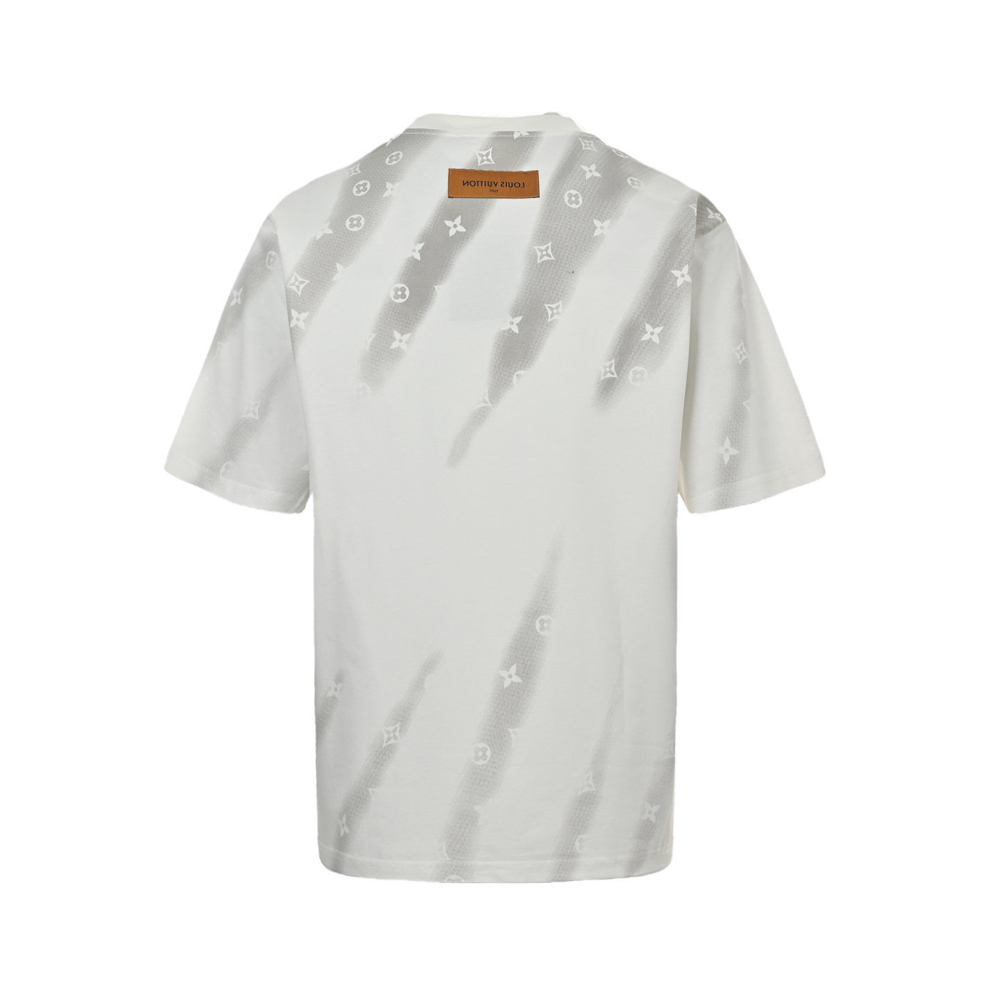 Louis Vuitton 25ss full print monogram ink rendering print short sleeve