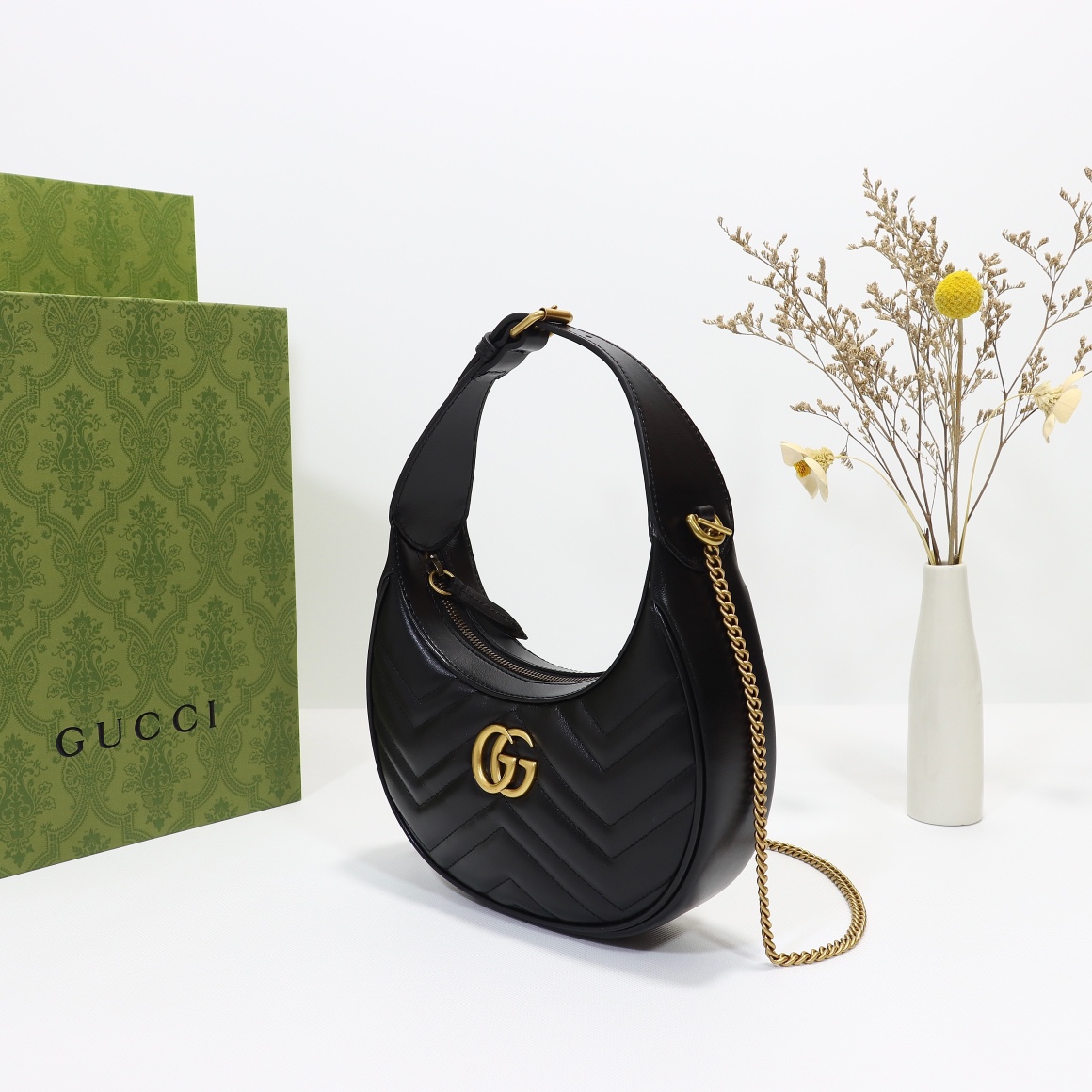 Gucci GG Marmont small shoulder bag 699514 DTDHT 1000