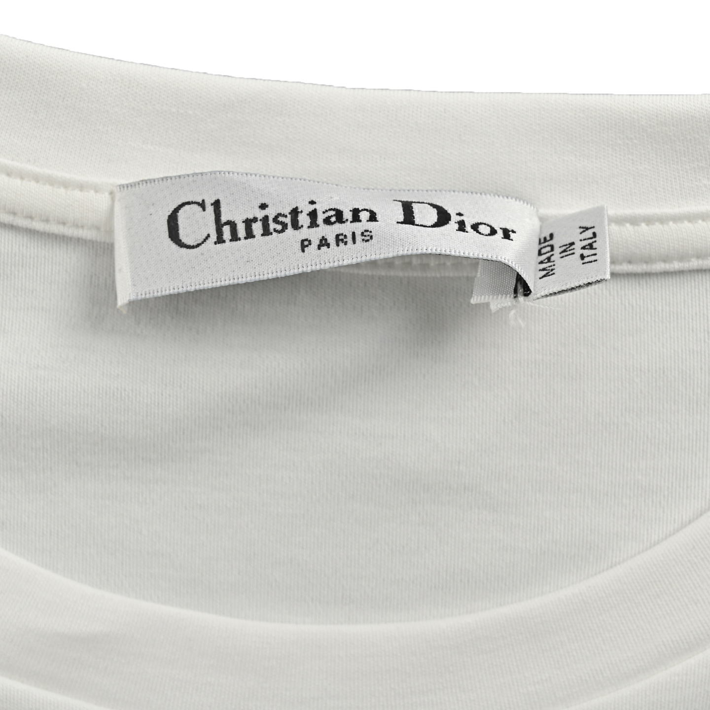Dior 25ss butterfly print short sleeve