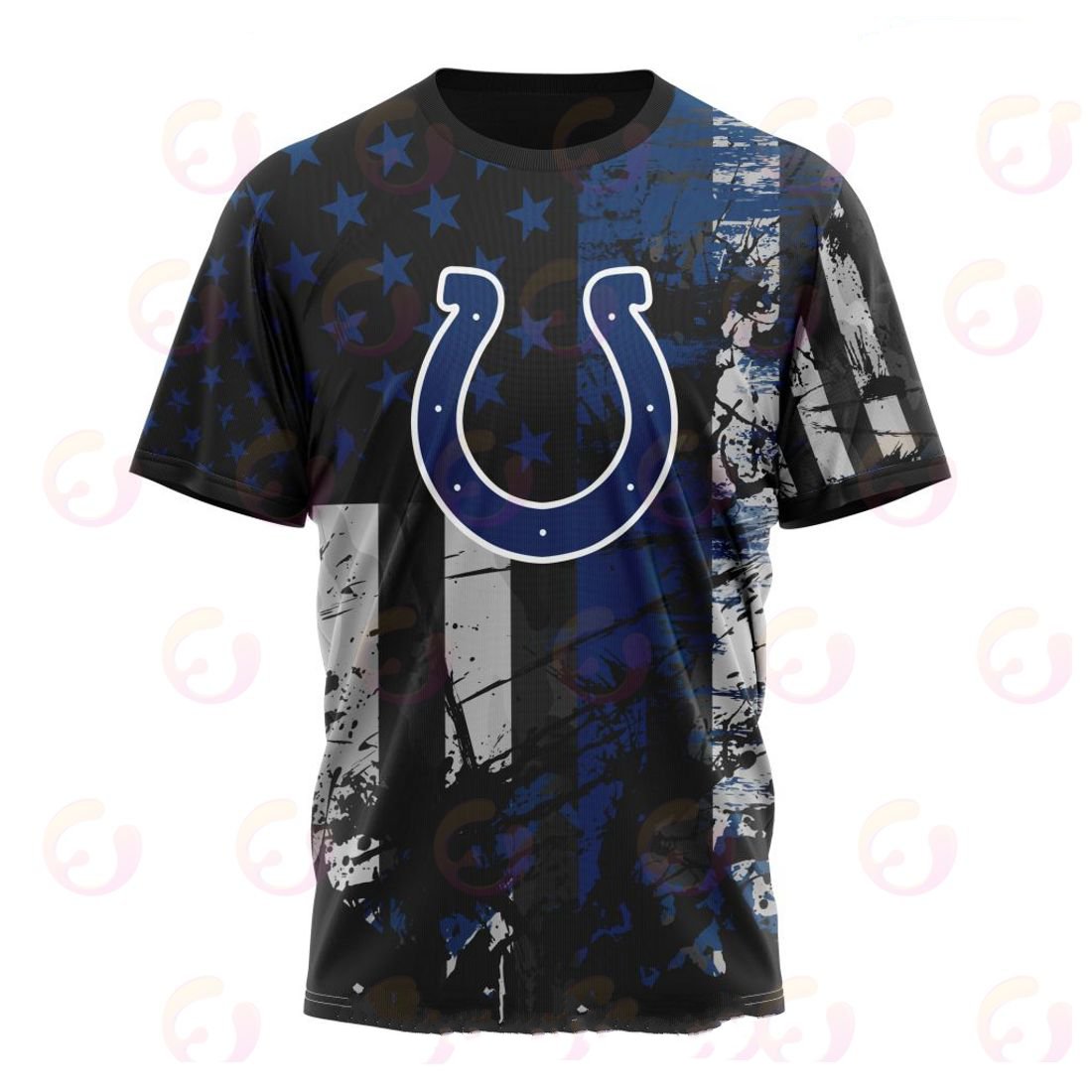INDIANAPOLIS COLTS 3D HOODIE JERSEY FOR AMERICA