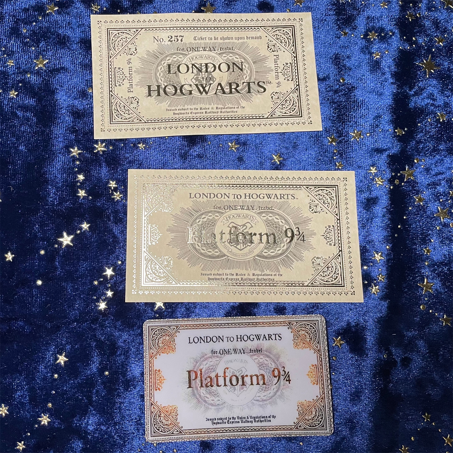Wizard Letter Set (Including 6 Items)
