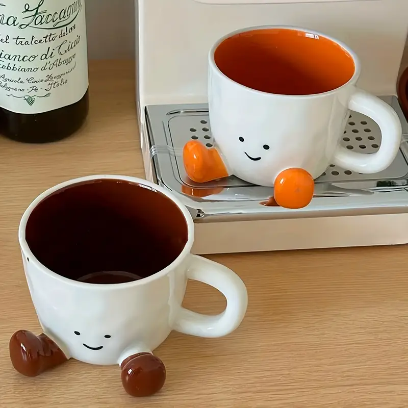 💖Buy 2 Free Shipping💖Kawaii Foot Shaped Ceramic Coffee & Beer Mug With Gift Box🎁Mother's Day Gift